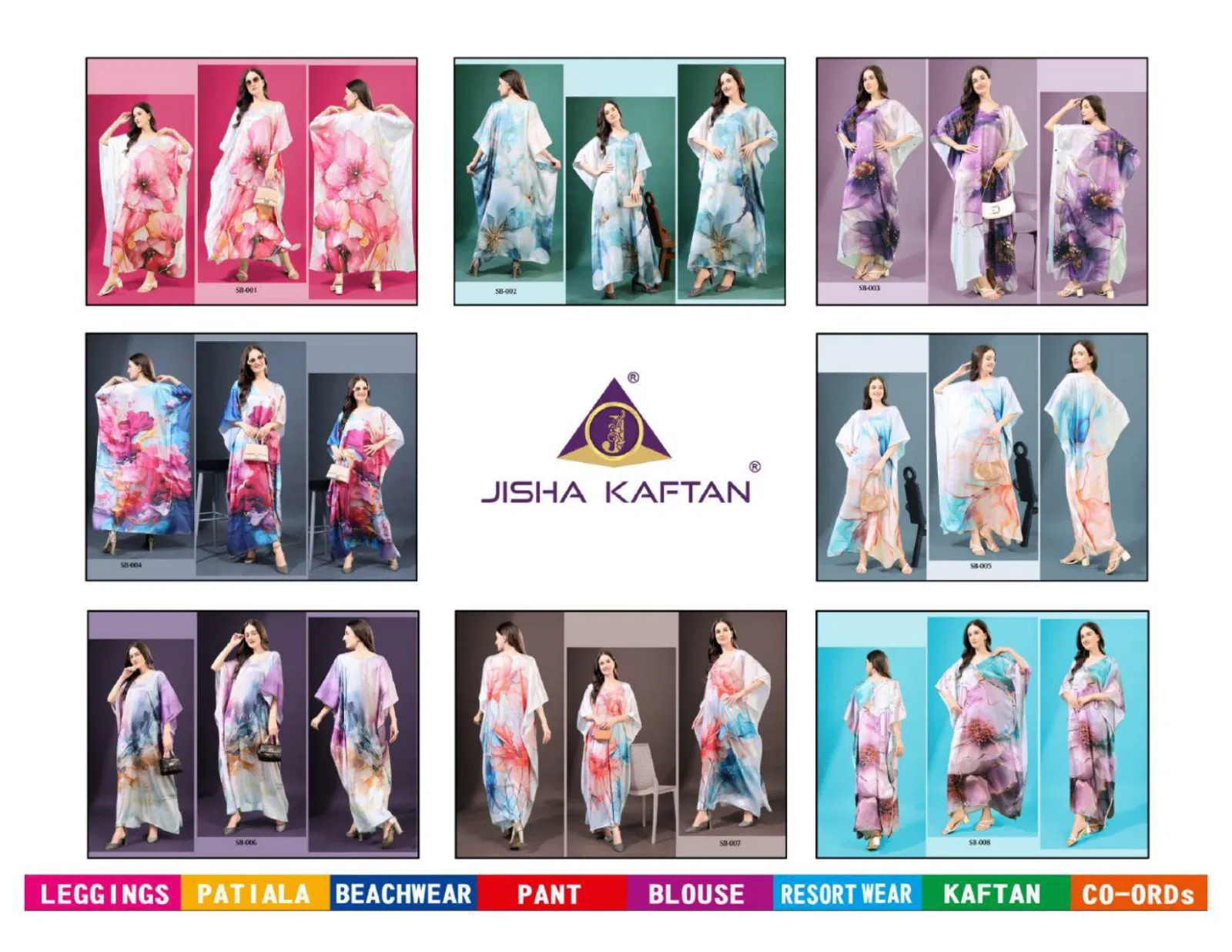 Jisha Satin Breeze Vol 1 Poly Japan Satin Kaftan Wholesale Shop In Surat